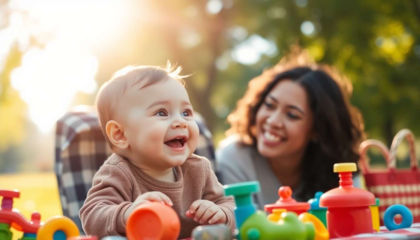 Des idées d’activités à faire avec bébé en fonction de son âge