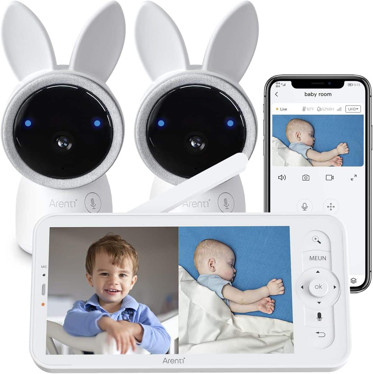 Test : arenti babyphone, sécurité et sérénité