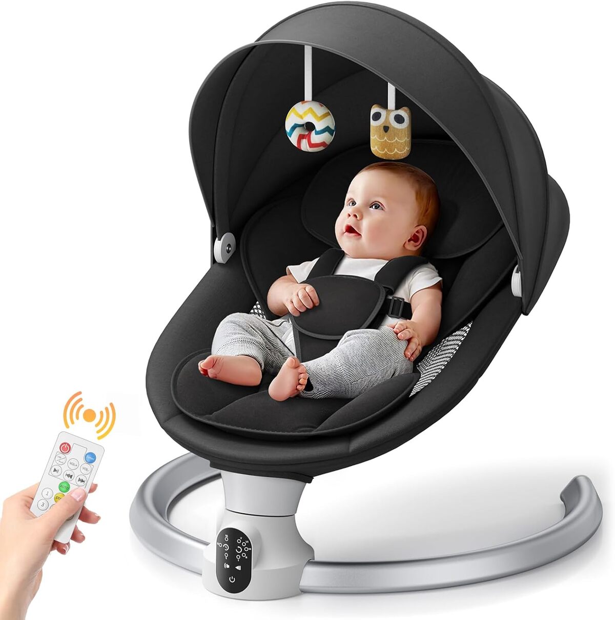 Test : balancelle électrique Helangel pour bébé, confort et sécurité
