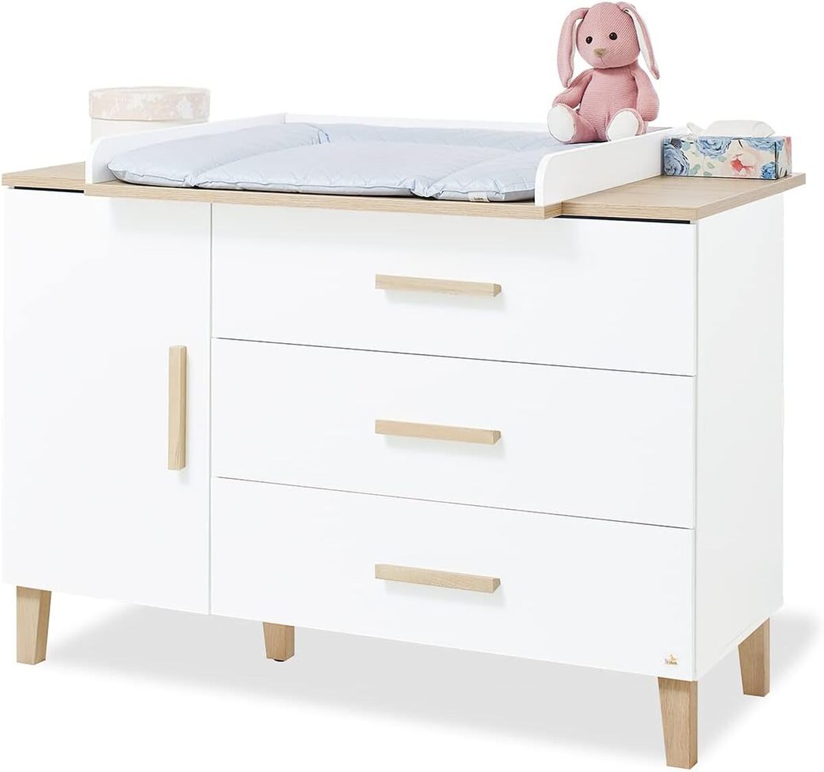 Test de la commode à langer Lumi de Pinolino : fonctionnalité extra-large et design élégant