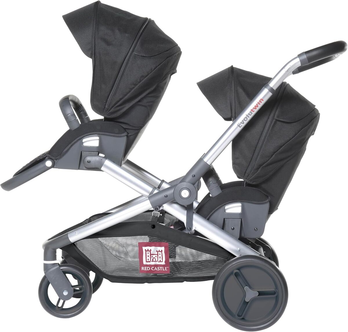 Test de la poussette double Evolutwin de Red Castle