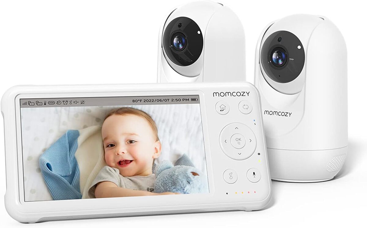 Test : momcozy Babyphone avec écran divisé et vision nocturne