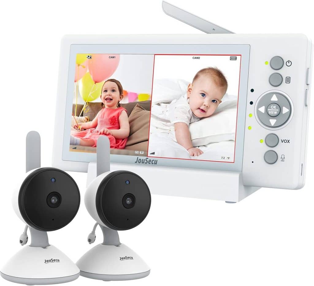 Test : moniteur bébé JouSecu avec 2 caméras et écran 5 pouces
