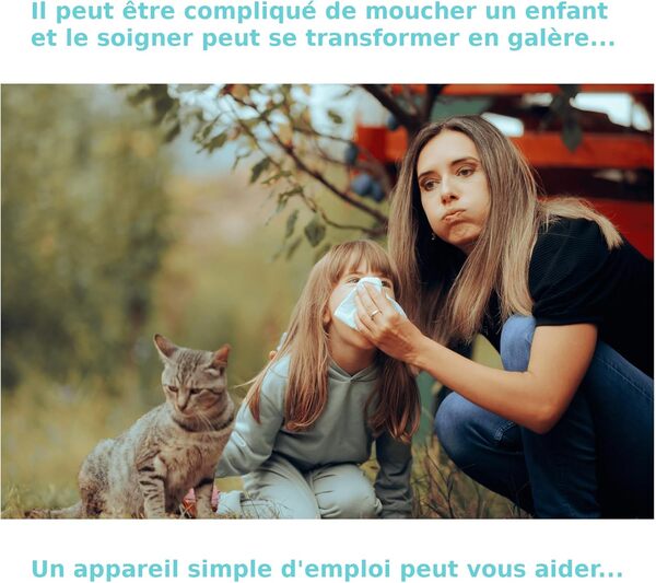 Aspirateur nasal électrique professionnel | Mouche-bébé | Mouche bebe electrique | Lavage nez | Hygiène de bébé | Aspire nez bebe | Ideal nettoyage petits | Accessoire soin bebes | Freenose Pro 2