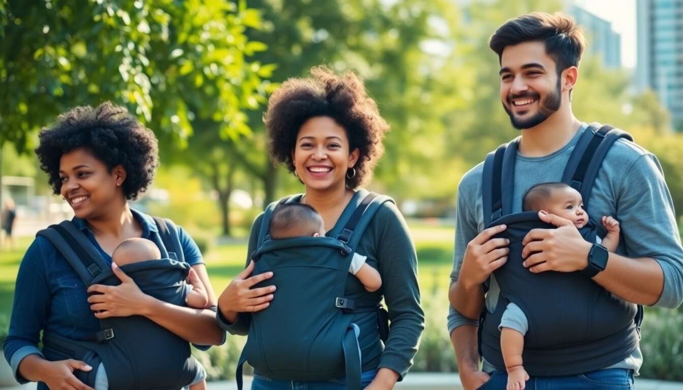 Choisir le bon modèle de porte-bébé