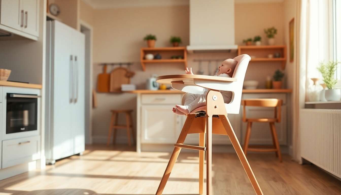 Les avantages d'une chaise haute évolutive