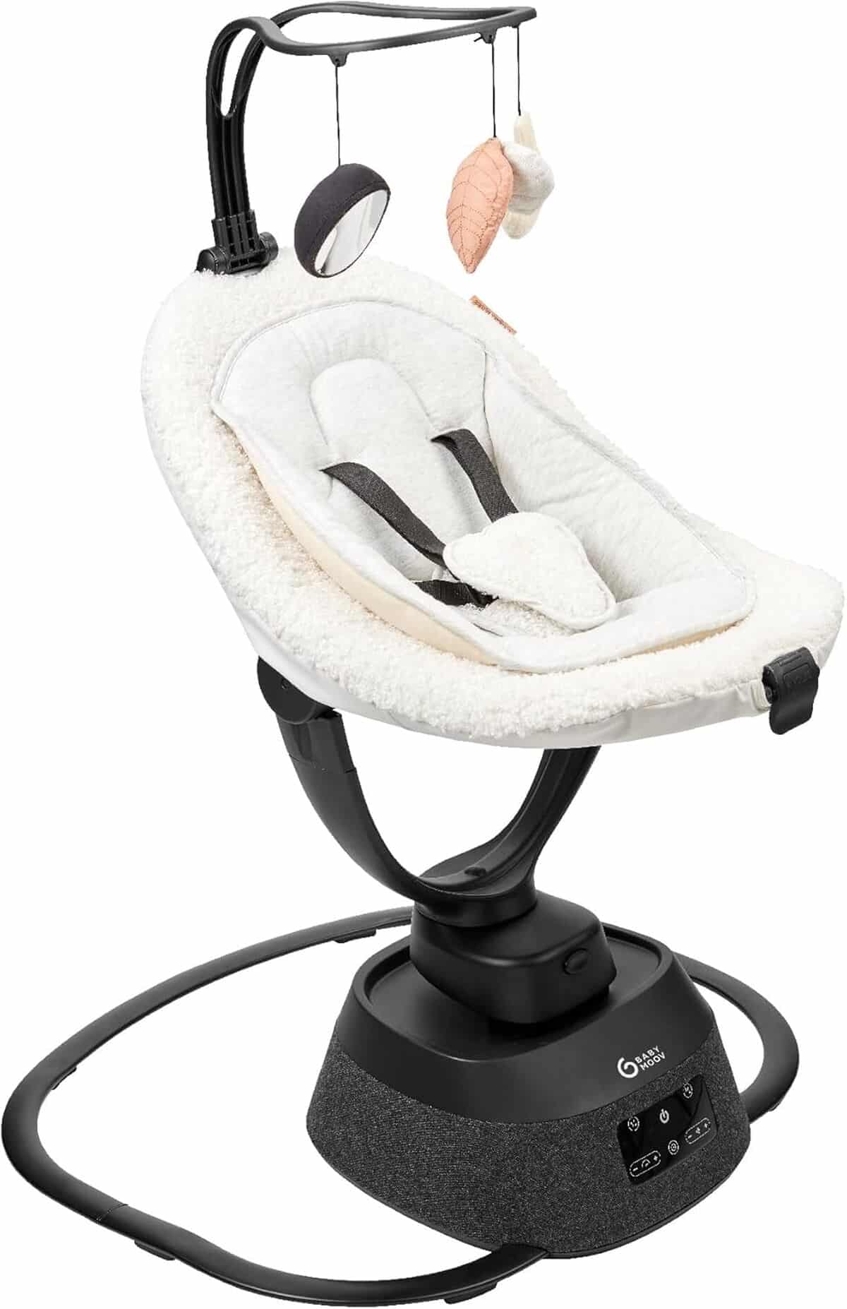 Test de la balancelle Swoon Evolution Curl White de Babymoov : confort et innovation pour bébé