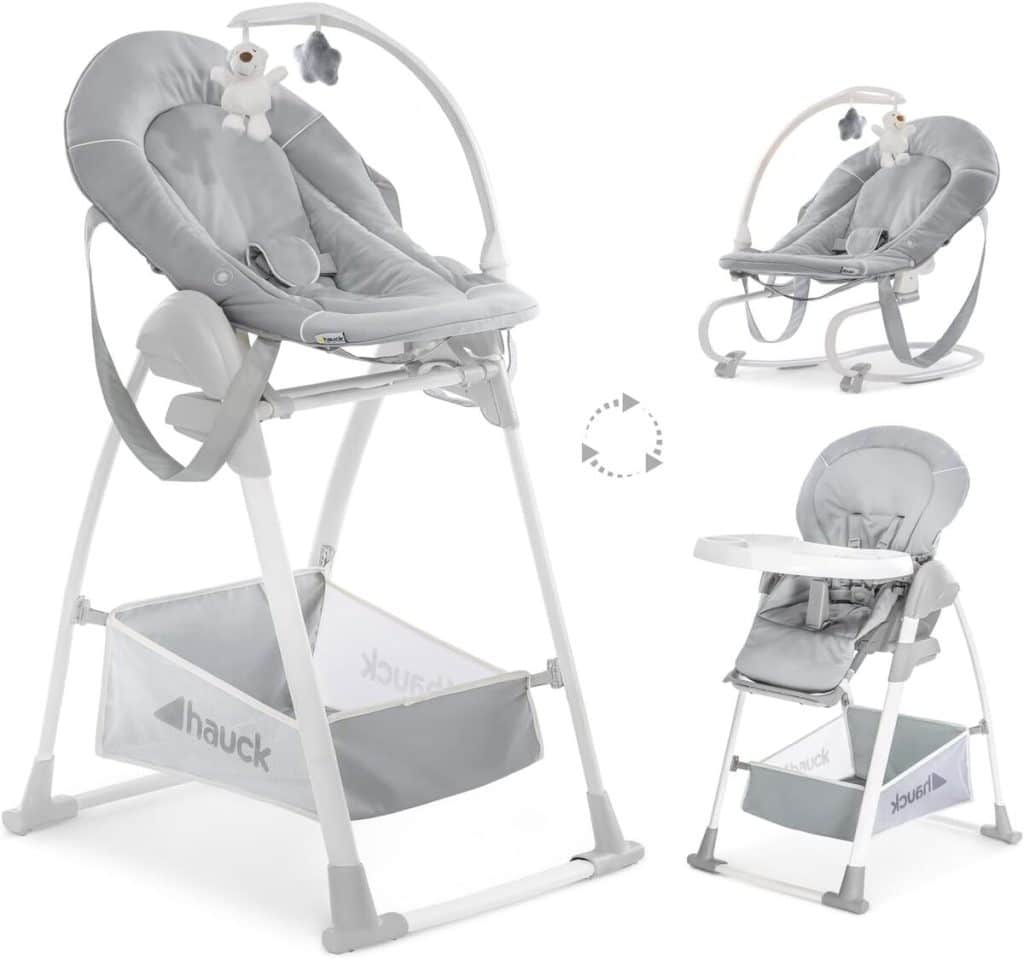 Test de la chaise haute hauck Sit N Relax 3en1 : confort et polyvalence pour bébé