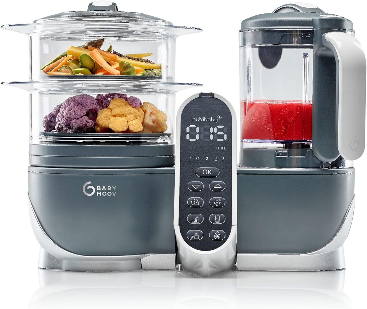 Test du Babymoov Nutribaby(+), robot cuiseur 6 en 1 pour bébé