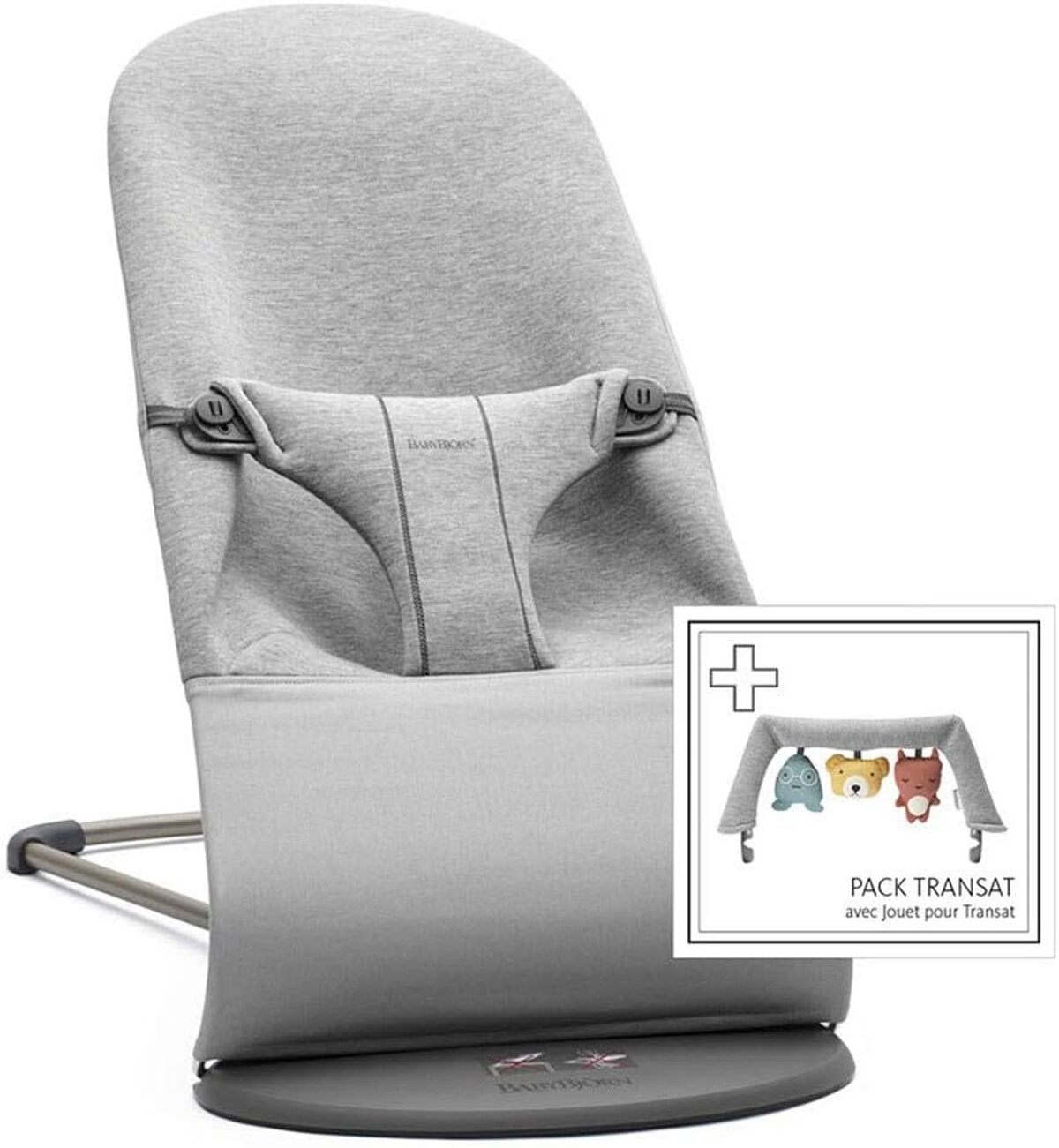 Test du transat BabyBjörn Balance Soft : confort et jouet inclus
