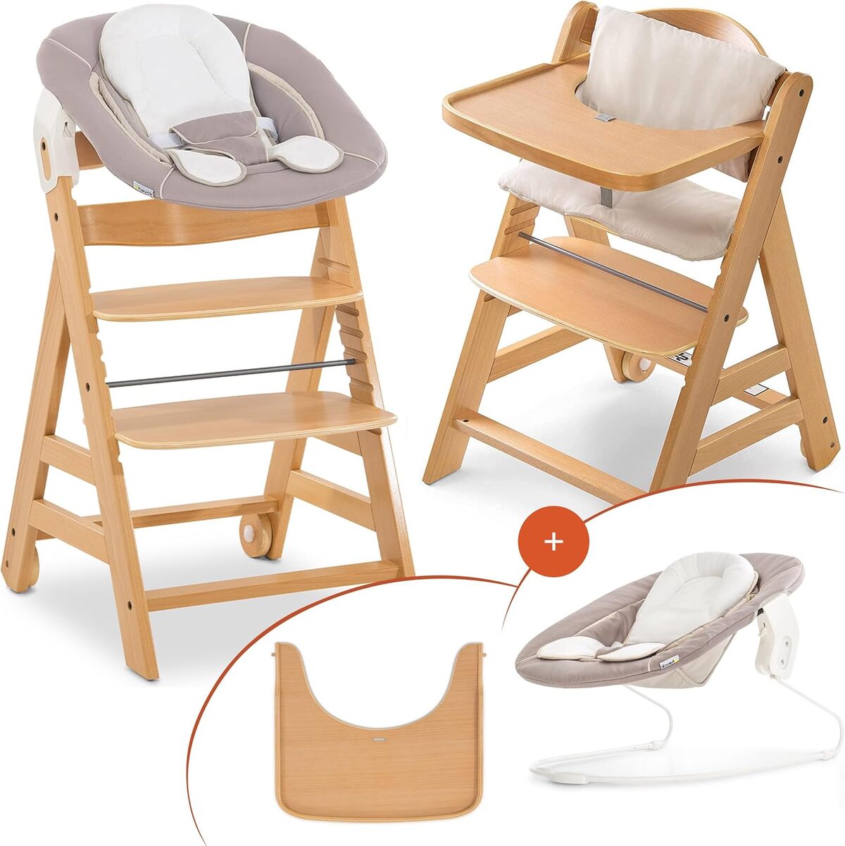 Test : hauck Alpha Move Newborn Set, chaise haute évolutive dès la naissance