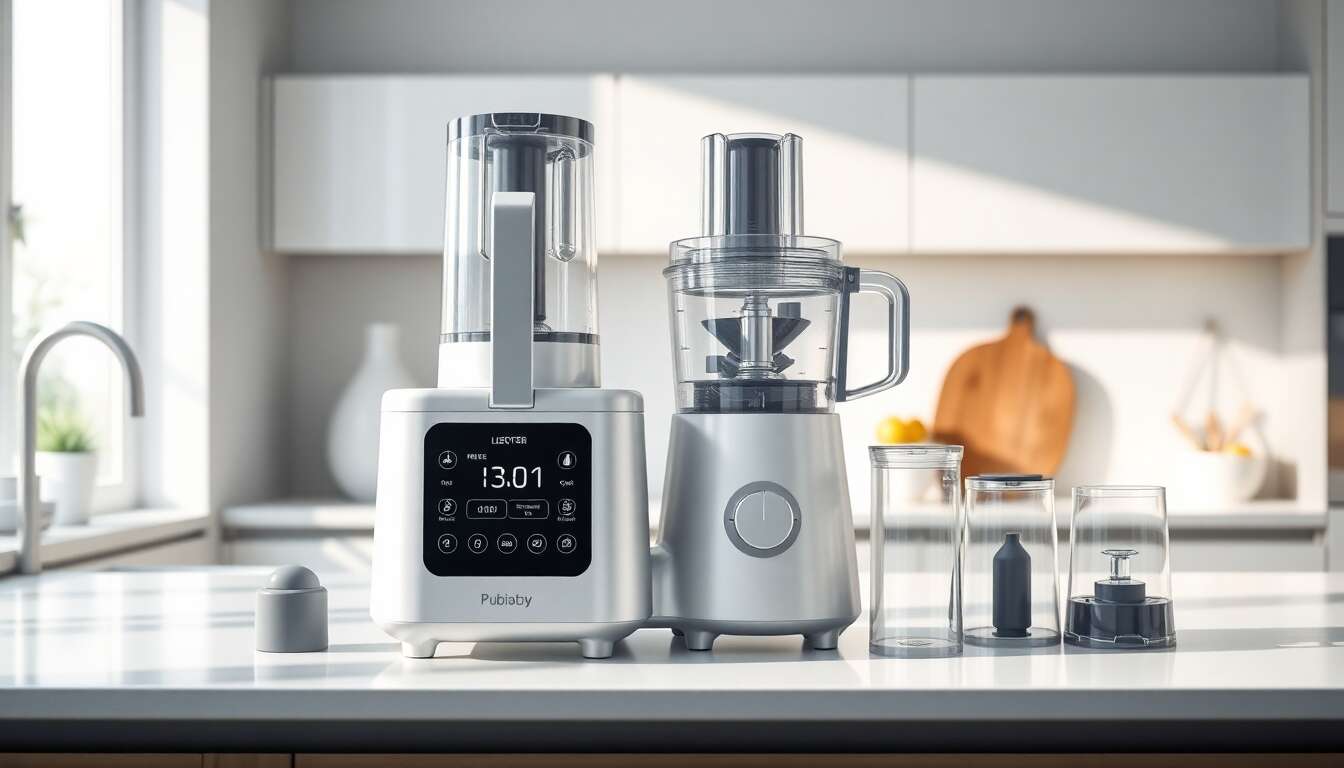 Principales fonctionnalités des robots cuiseurs pour bébé Principales fonctionnalités des robots cuiseurs pour bébé