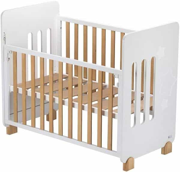 Interbaby CUNA15 Star Nature Lit bébé Blanc 19,3 kg