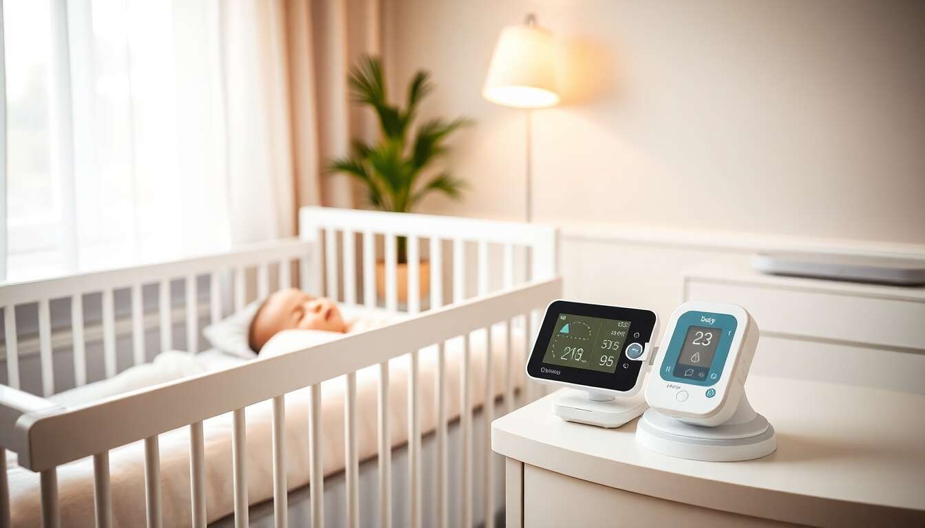 Les différents types de moniteurs de surveillance respiratoire pour bébé
