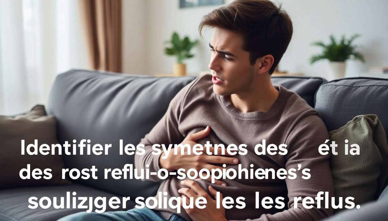 Identifier les sympt&ocirc;mes des reflux gastro-&oelig;sophagiens