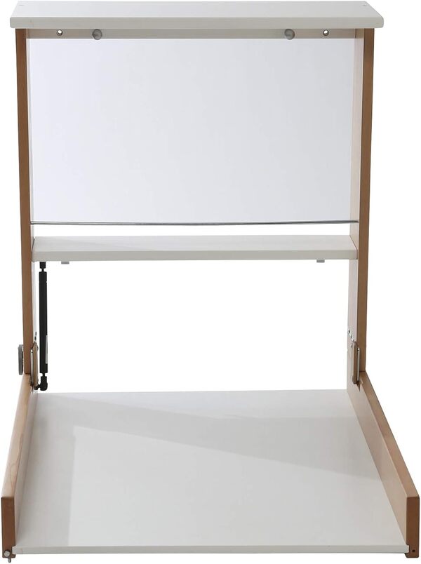 VERTBAUDET Table à Langer Murale Naturel/Blanc TU