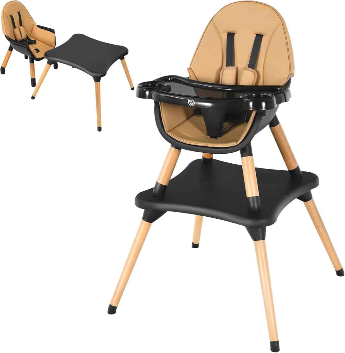 Test : chaise haute 4 en 1 COSTWAY, polyvalence assurée !
