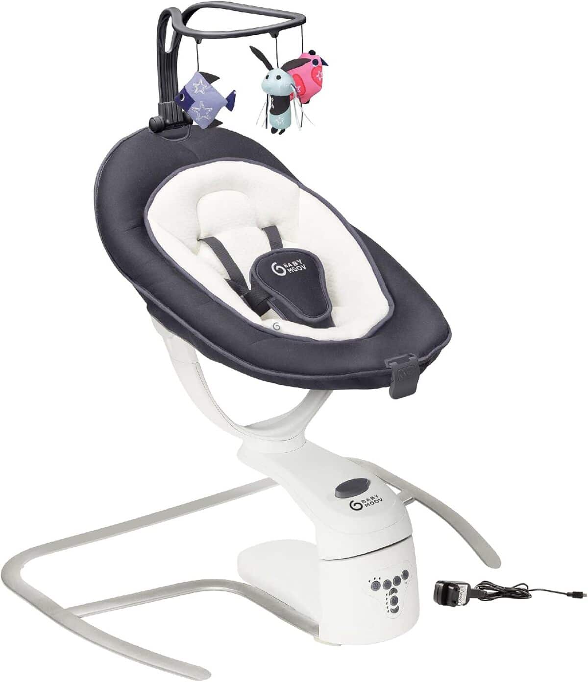 Test de la balancelle électrique Babymoov Swoon Motion Zinc : confort et détente intégrée