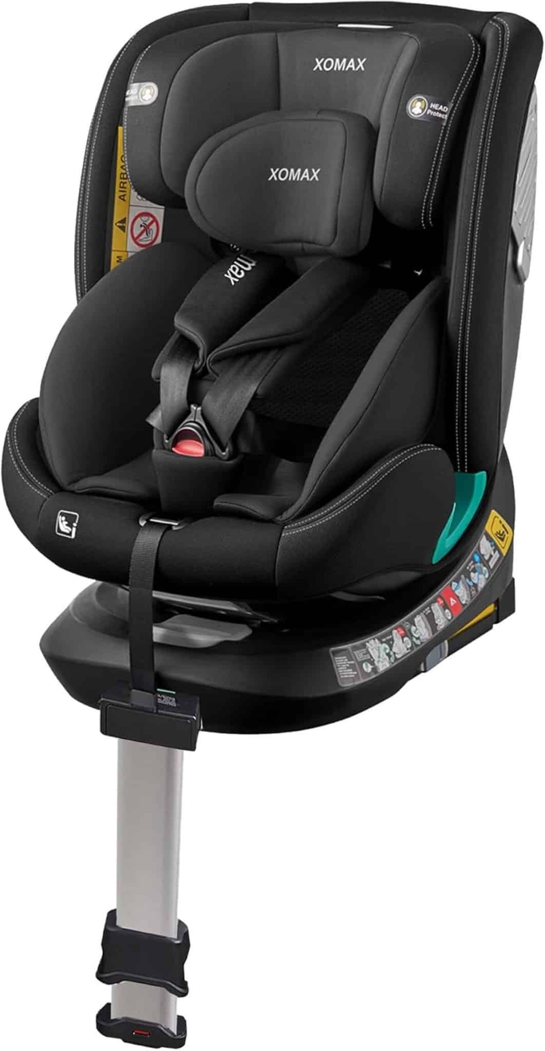 Test : siège enfant XOMAX G409 rotatif à 360° et évolutif