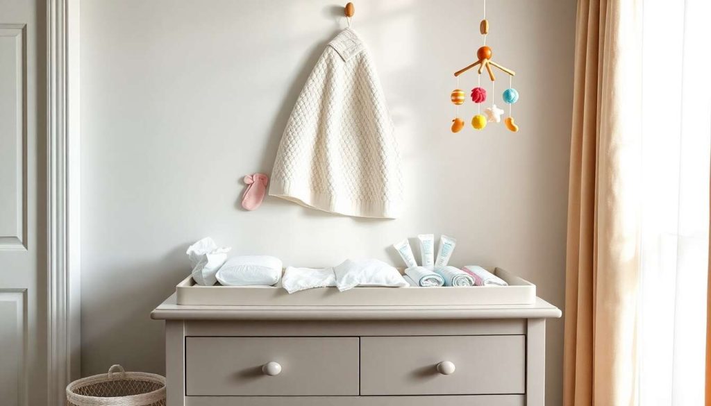 Les accessoires indispensables pour une table à langer bien équipée