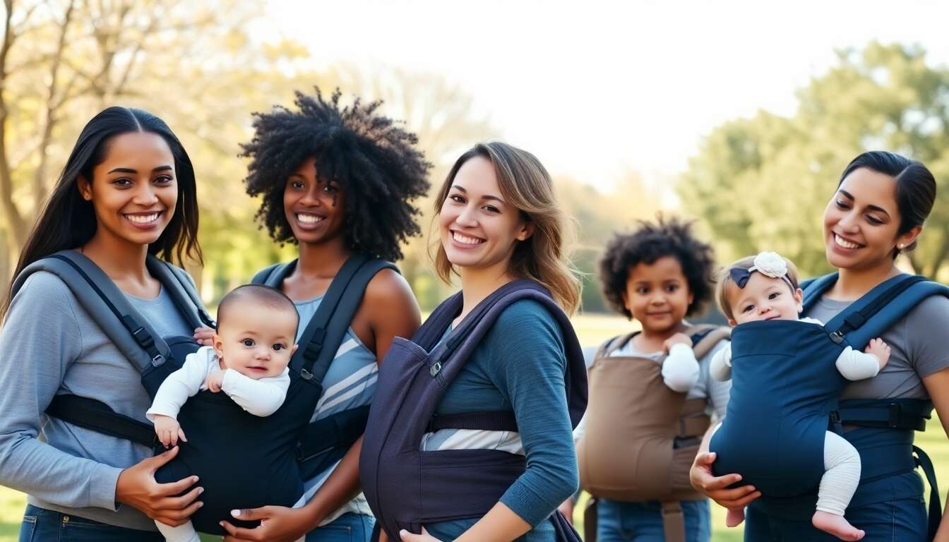 Porte-bébé face au monde ou dos à dos : quel choix privilégier ?