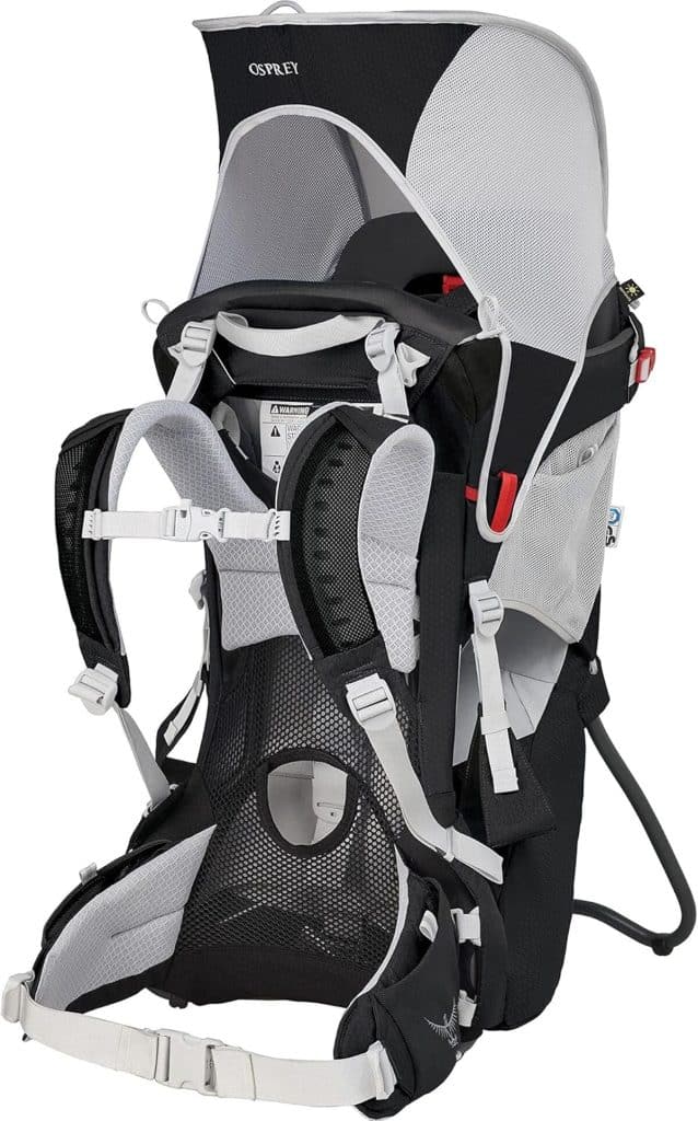 Test du porte-bébé de randonnée Osprey Poco Starry Black