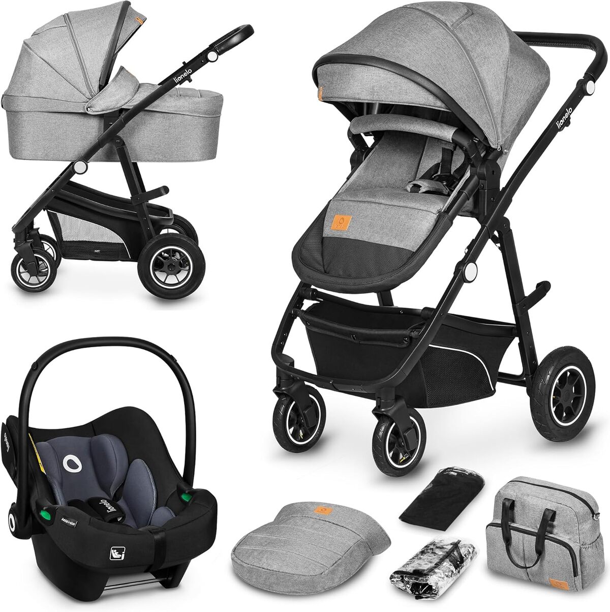Test Lionelo Bianka : poussette 3 en 1 pratique et innovante