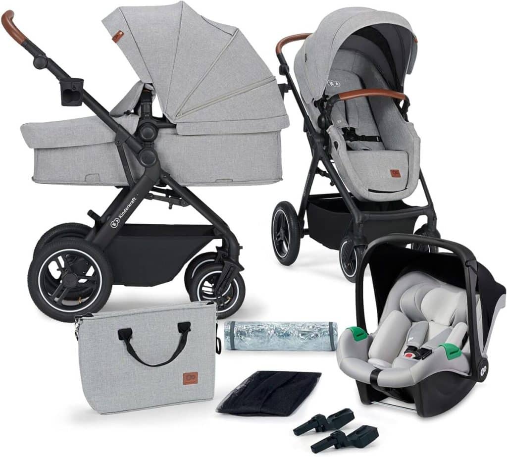 Test poussette combinée Kinderkraft B-TOUR 3 en 1 : confort et sécurité