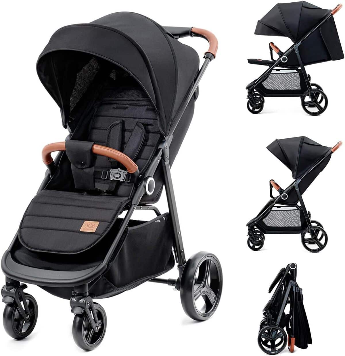 Test : poussette Kinderkraft Grande Plus, compacte et pratique