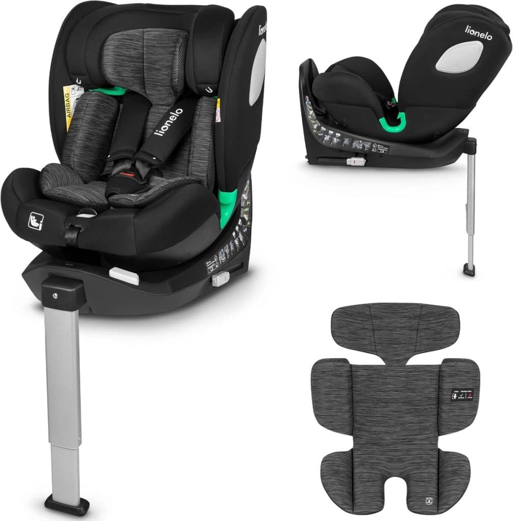 Test : siège auto Lionelo Braam 0-36 kg, rotation 360°
