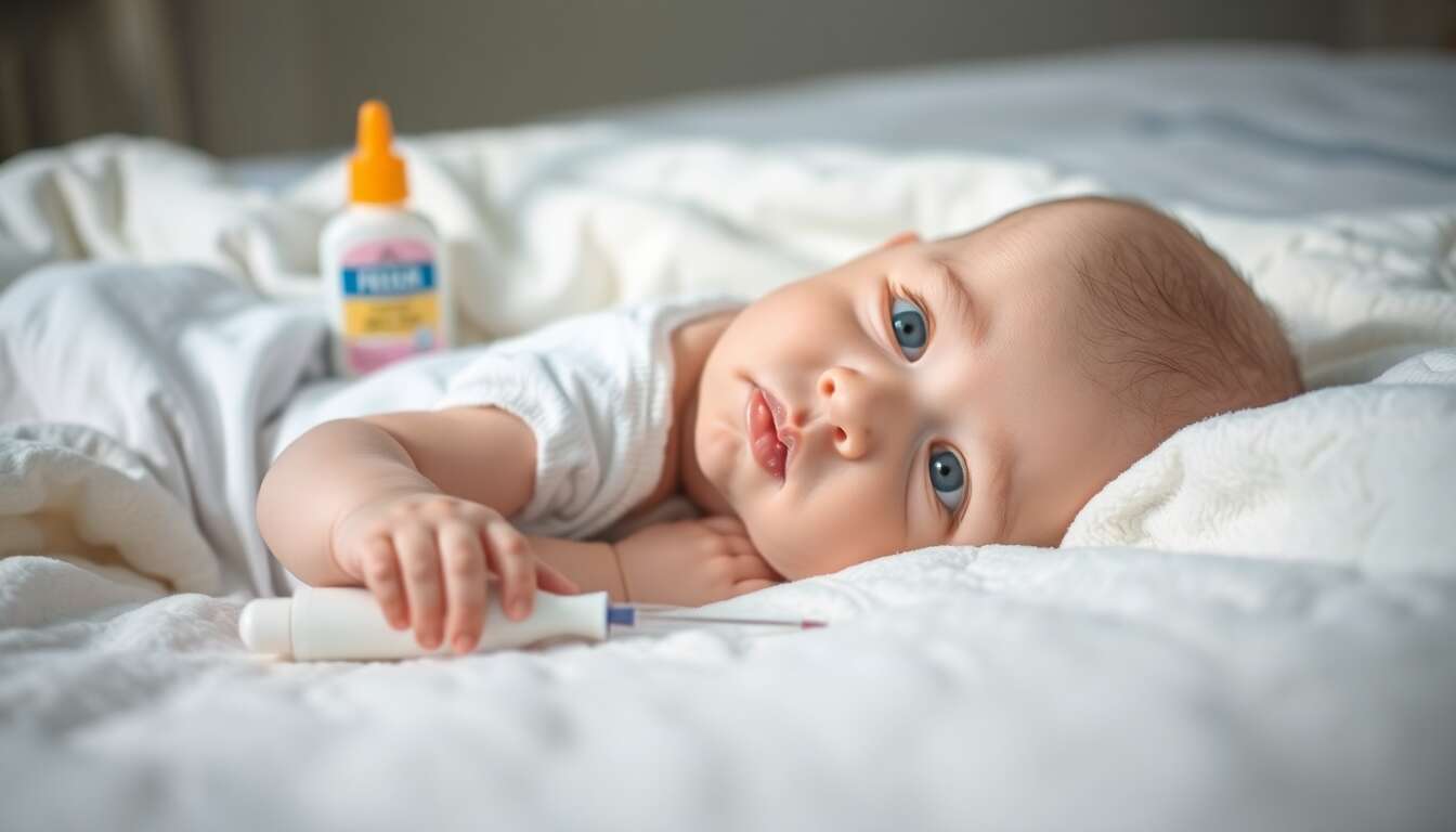 Les maladies courantes chez les bébés et comment les reconnaître (rhume, fièvre, érythème fessier…)