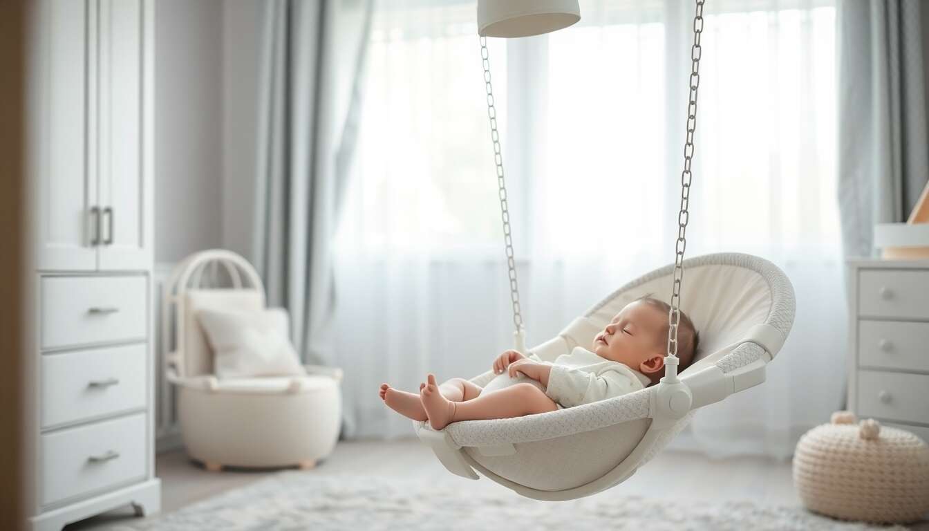 Les transats et balancelles : Quel modèle choisir pour apaiser bébé ?