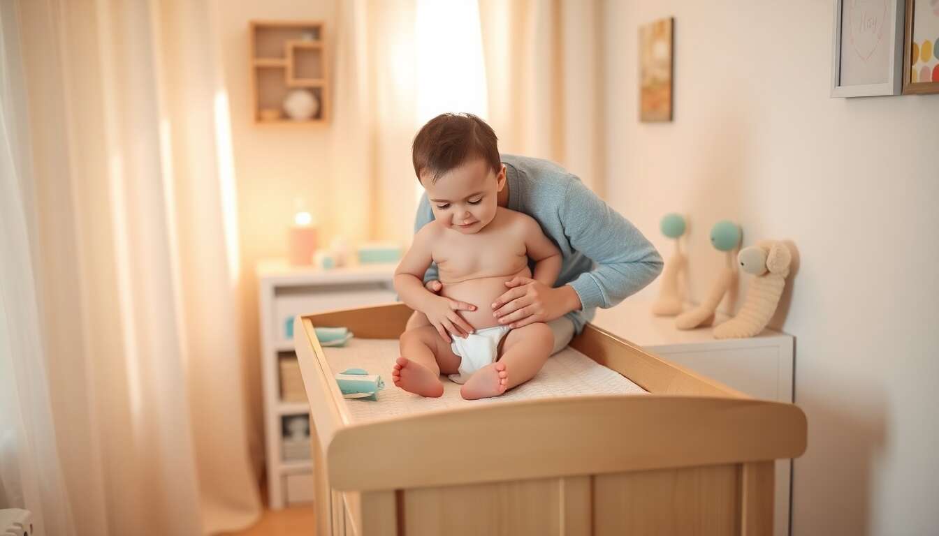 Changer la couche de b&eacute;b&eacute; : &eacute;tapes cl&eacute;s