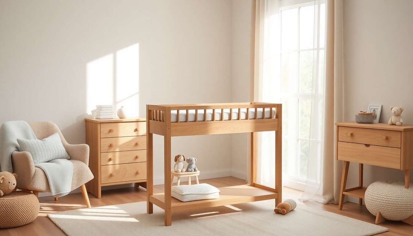 Les différents types de tables à langer Les différents types de tables à langer