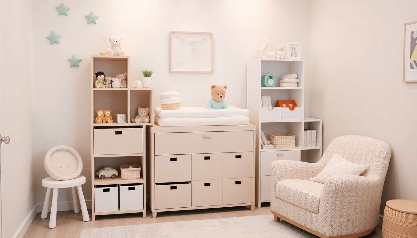 Avantages des tables à langer avec rangements Avantages des tables à langer avec rangements