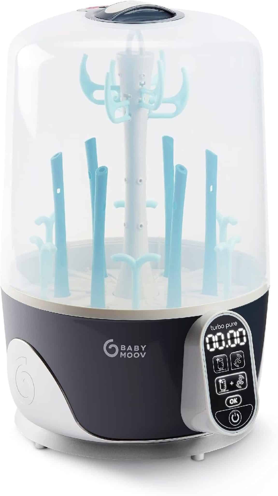 Test : babymoov Turbo Pure, stérilisateur 5 en 1 ultra efficace