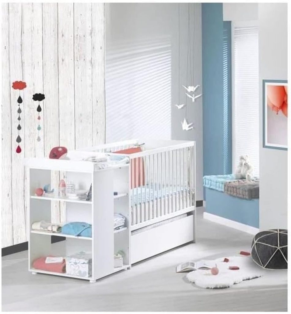 Test du lit combiné transformable Sauthon eloi 60x120 cm