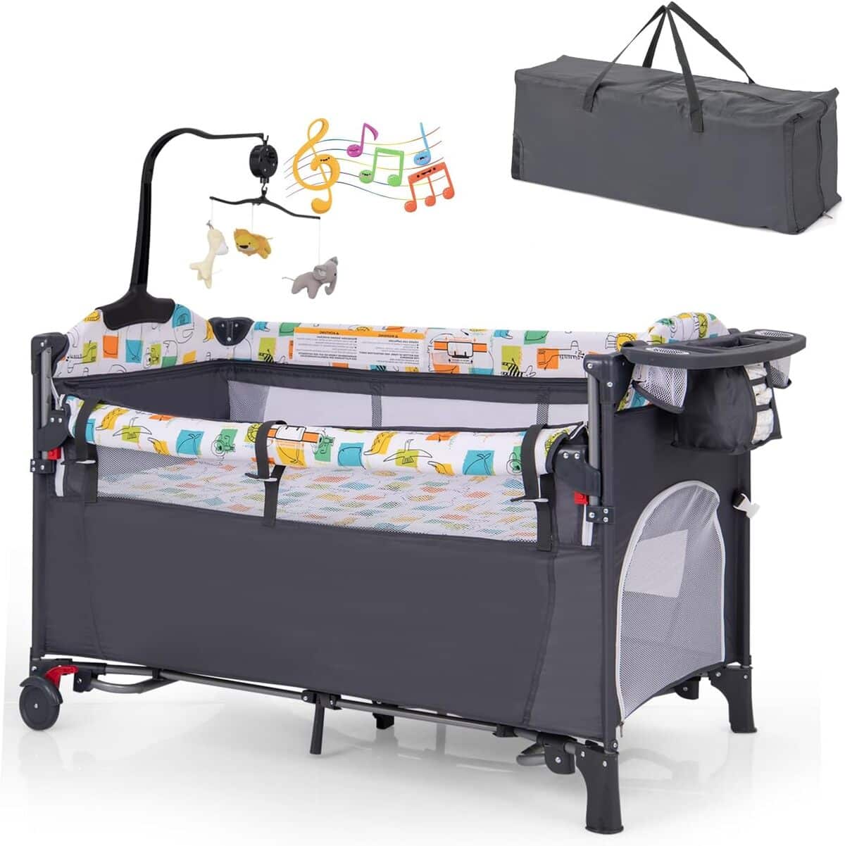 Test du lit parapluie Dreamade 5 en 1 : confort et praticité pour bébé