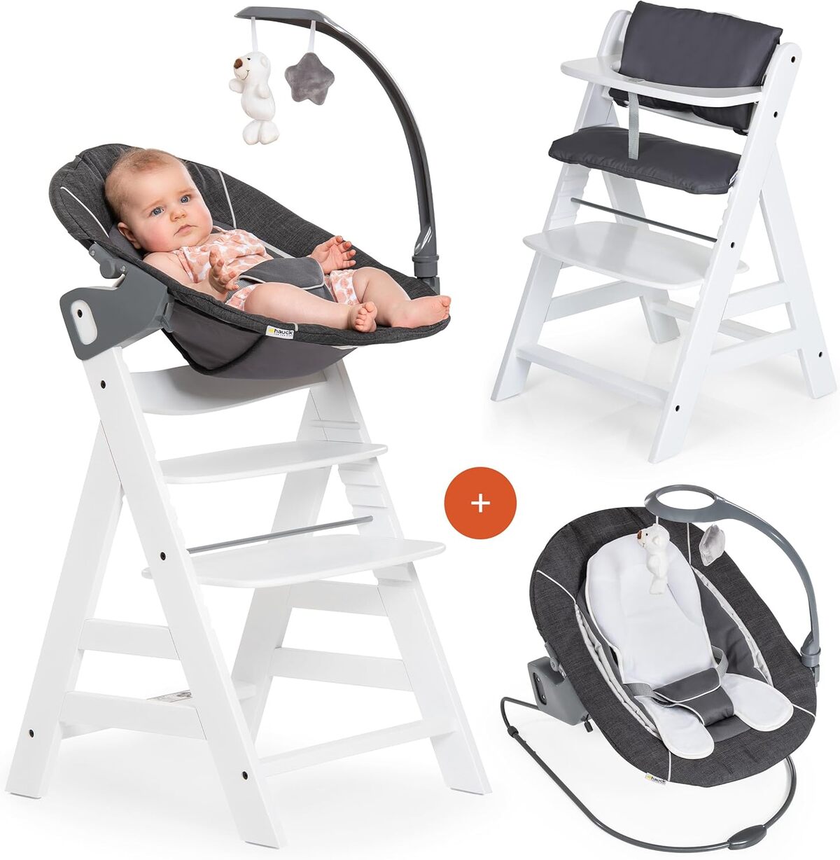 Test hauck Alpha Plus : chaise haute évolutive dès naissance