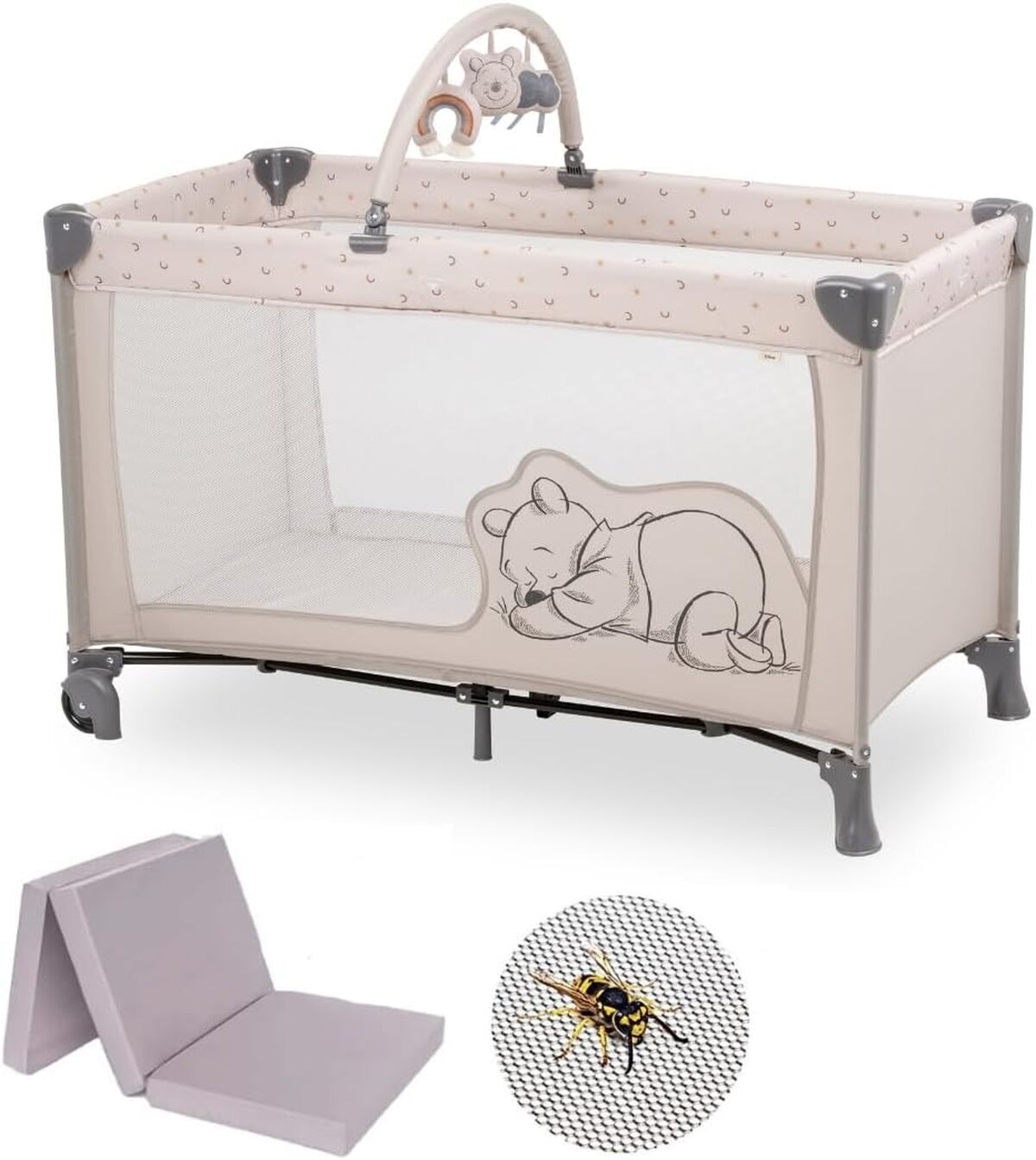 Test : lit parapluie hauck Dream N Play Go Disney Pooh
