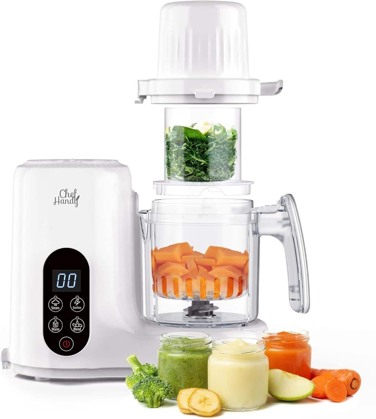 Test robot bébé 5 en 1 : mixeur-cuiseur polyvalent pour la diversification alimentaire