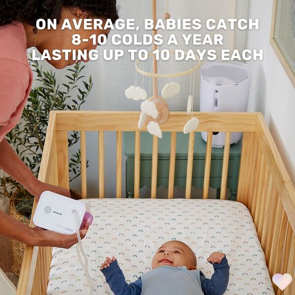 Dr. Noze Best - NozeBot | Aspirateur nasal électrique pour bébé | Aspiration de qualité hospitalière | Ventouse de nez et aspirateur nasal | Sans danger pour les nourrissons et les tout-petits