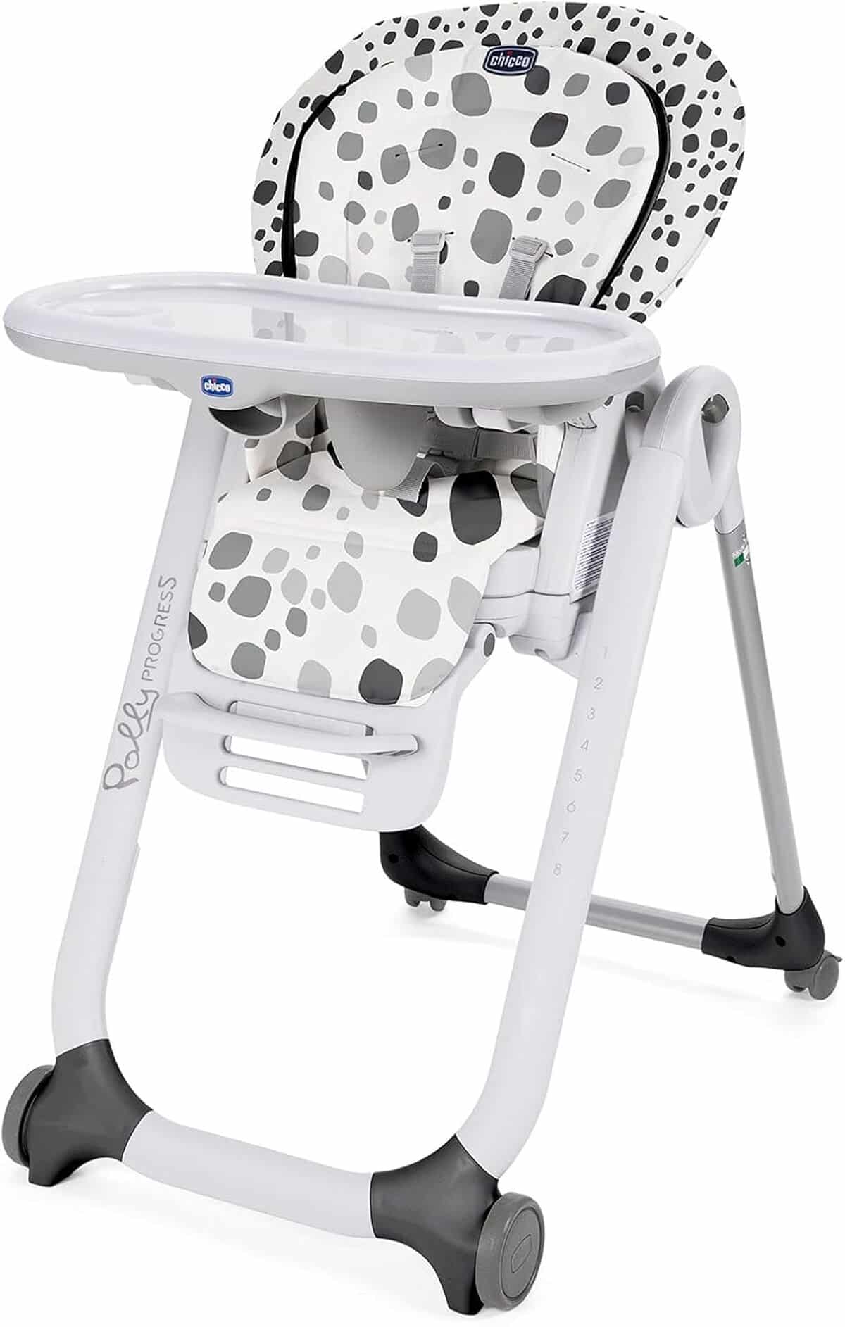 Test : chaise haute Chicco Polly Progres5, évolutive et polyvalente