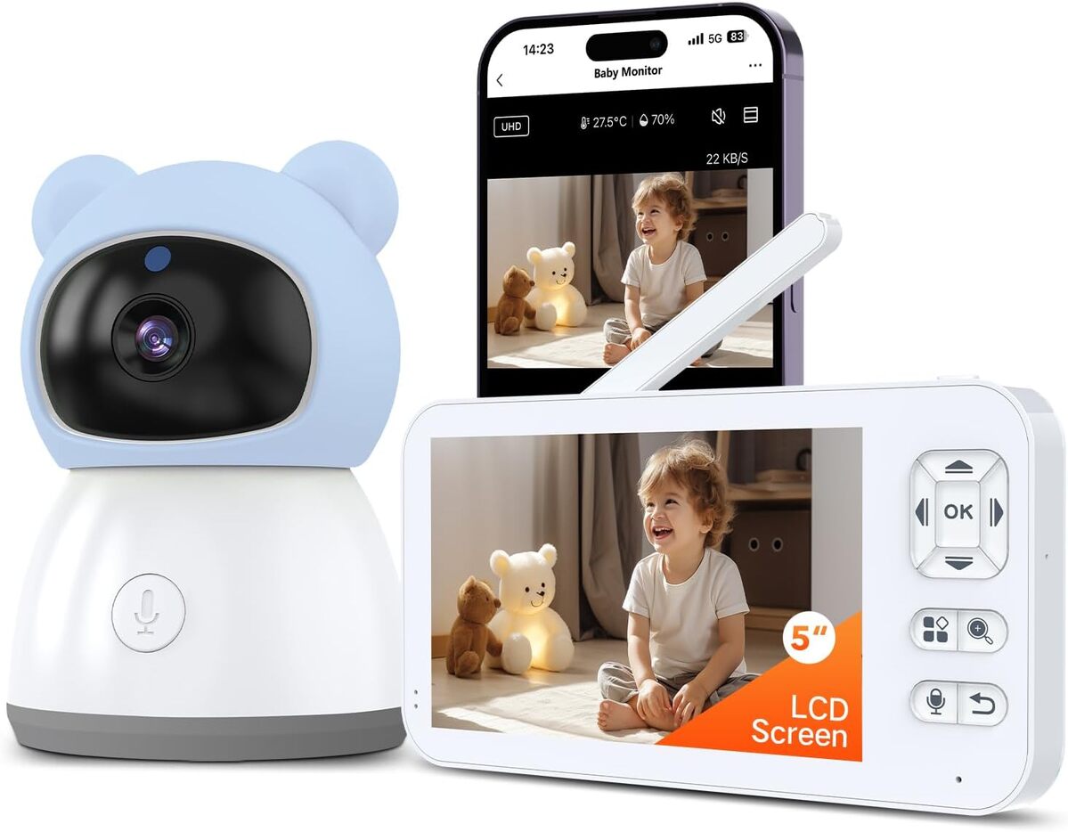 Test du babyphone ACEBELL 2K 5" : surveillance totale et intelligente