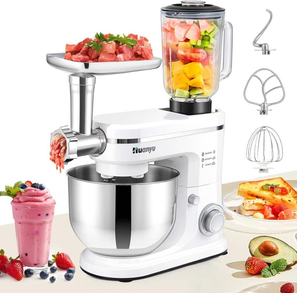 Test du robot pâtissier multifonctions Huanyu 3-en-1