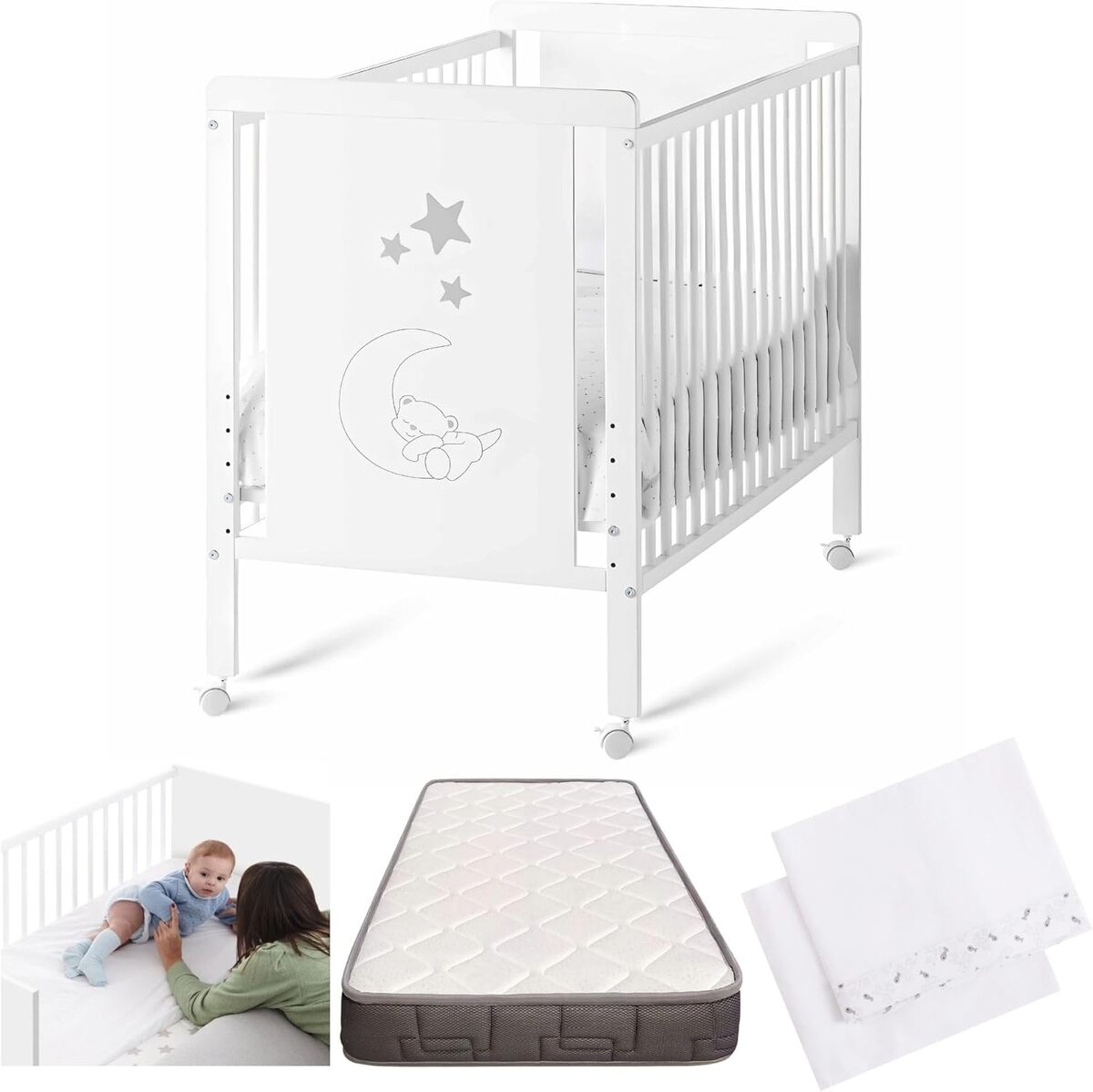 Test : lit bébé Indi Cool Dreams, confort tout-en-un