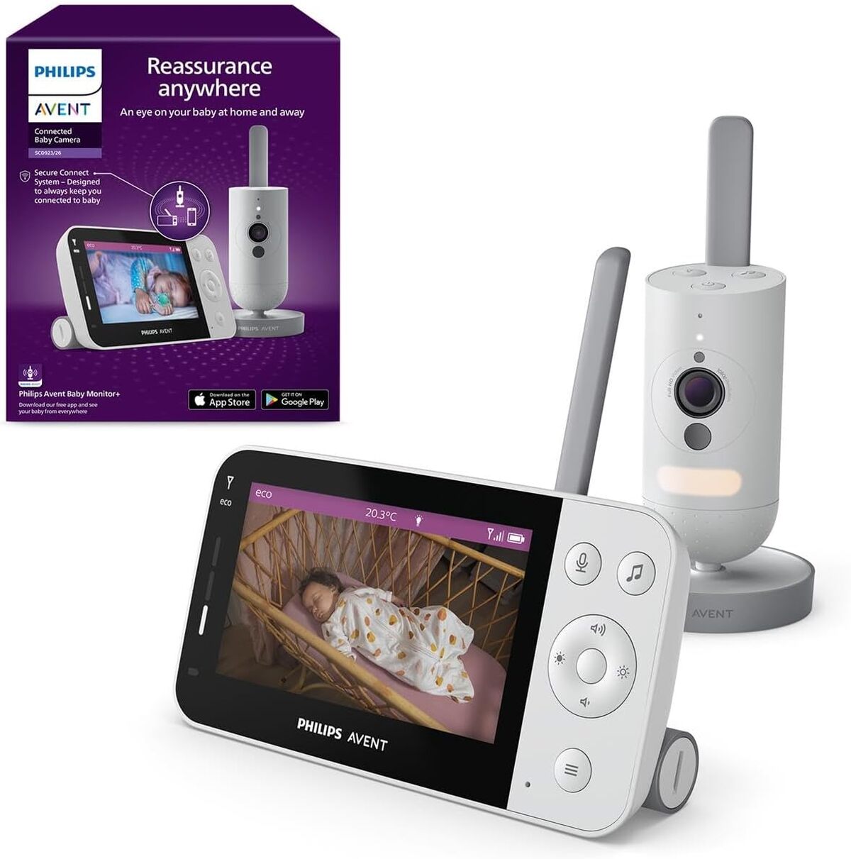Test : philips Avent babyphone caméra Full HD SCD923/26