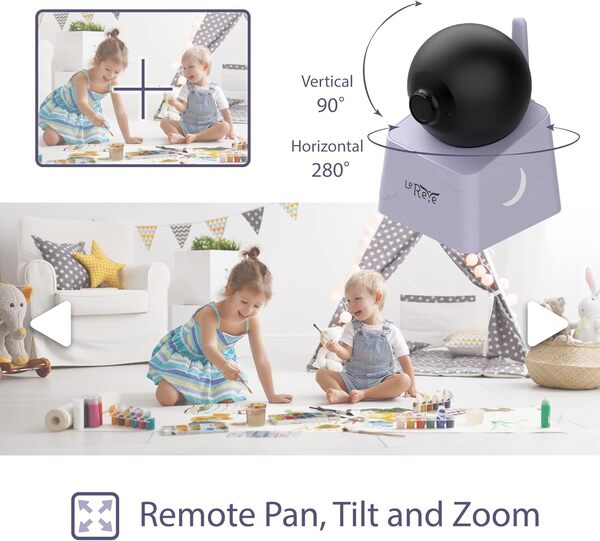 LEREVE Moniteur bébé HD 5