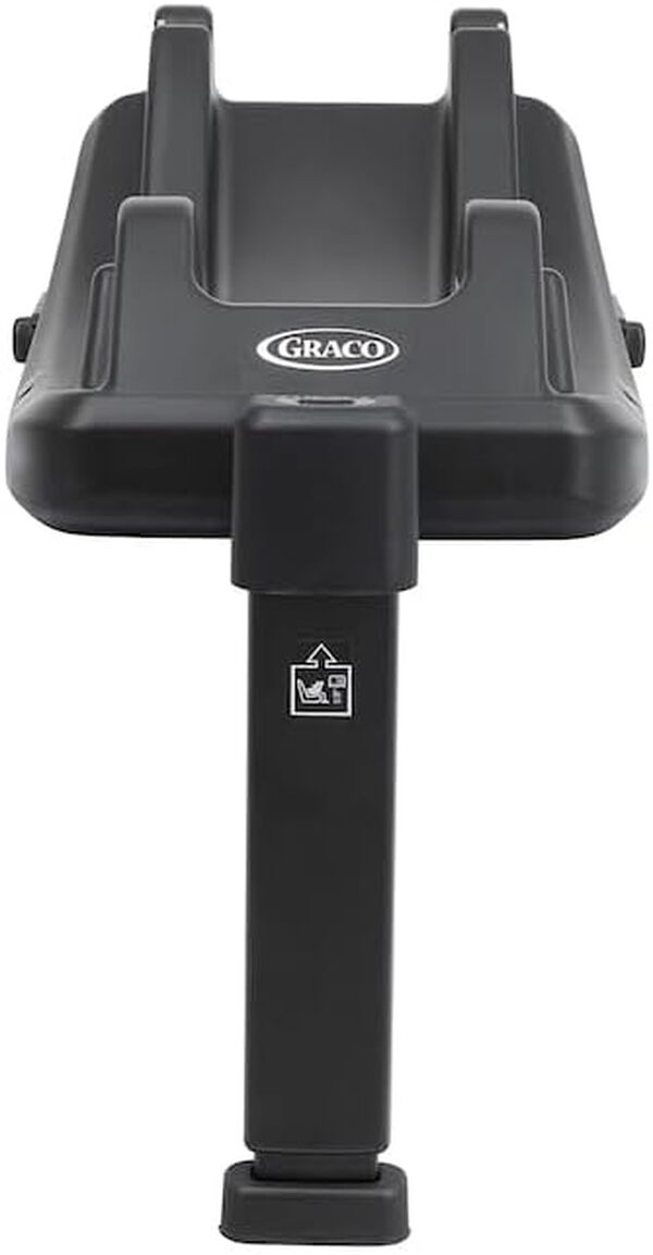 Graco IsoFamily™ i-Size, Base de siège-auto i-Size ISOFIX, pied d'appui dépliable, pour coque bébé et siège enfant, noir, Black