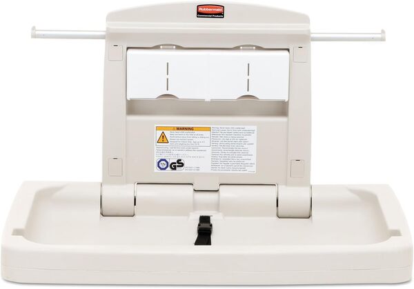 Rubbermaid Commercial Products FG781888LPLAT Tableà langer horizontale Platine